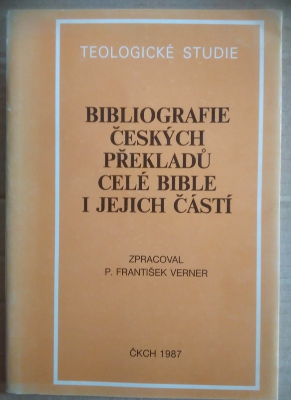 Bibliografie českých překladů celé bible i jejích částí