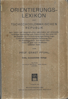 Orientierungs-lexikon der Tschechoslowakischen Republik